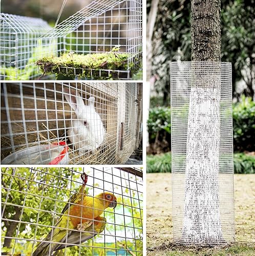 Miniatura 3 de Casart 48" x 50' paño del hardware, malla cuadrada soldada alambre de la jaula para la seguridad