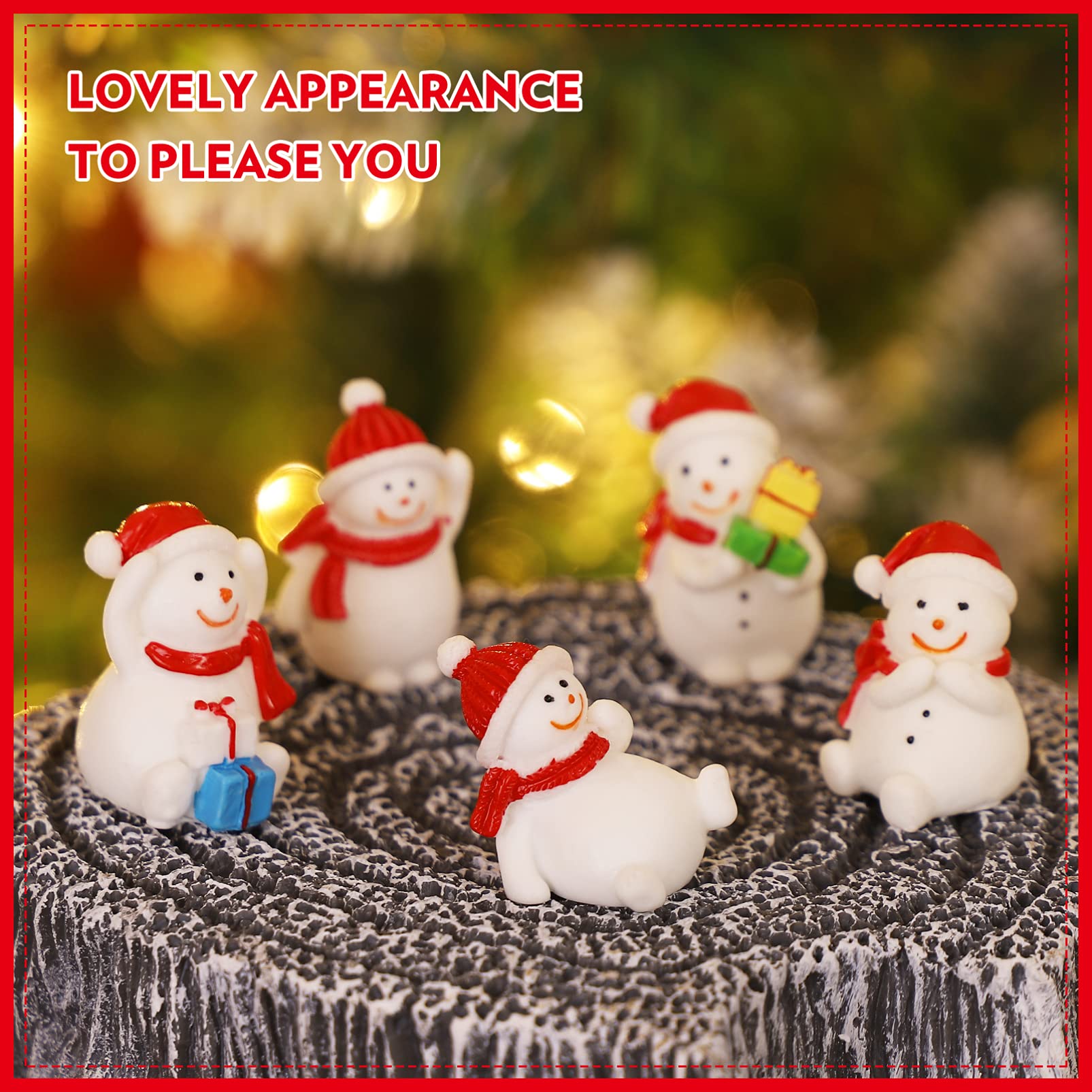 NUOBESTY Christmas Snowman Ornament - Image 3