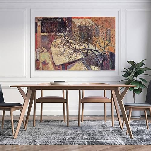 Miniatura 5 de Póster de París en la nieve para pared, póster de lienzo para pintura, póster de obras de arte, idea de regalo, estética, 08 x 12 pulgadas (7.9 x