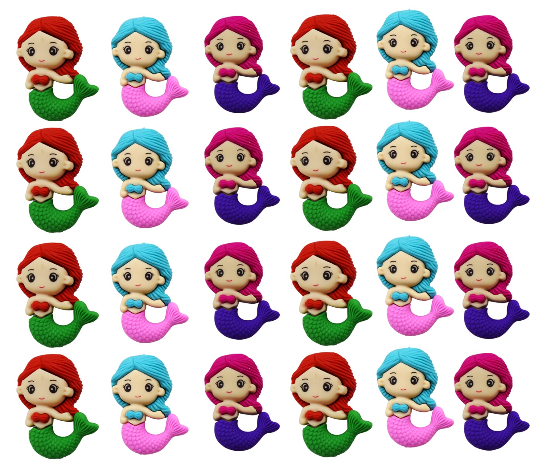 Asera Beautiful Mermaid Ocean Princess Erasers for Birthday Return Gifts for Kids (Set of 24) (B09V21Q1D7) Amazon Price History, Amazon Price Tracker