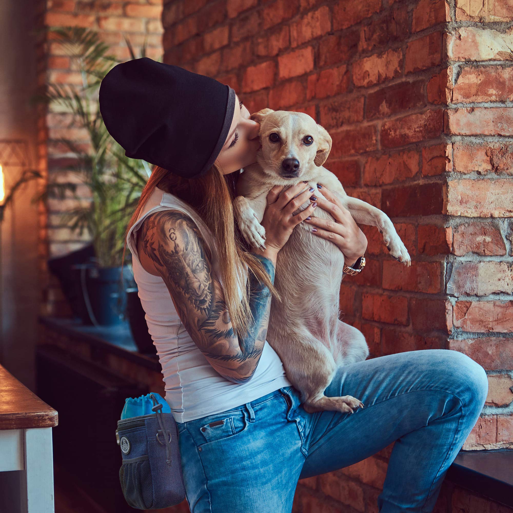 HUND IST KÖNIG Pochette friandise pour Chien qualité Premium, Le Sac de friandises pour Tout. Pochette friandise pour Dressage Chien et Formation Chiots.