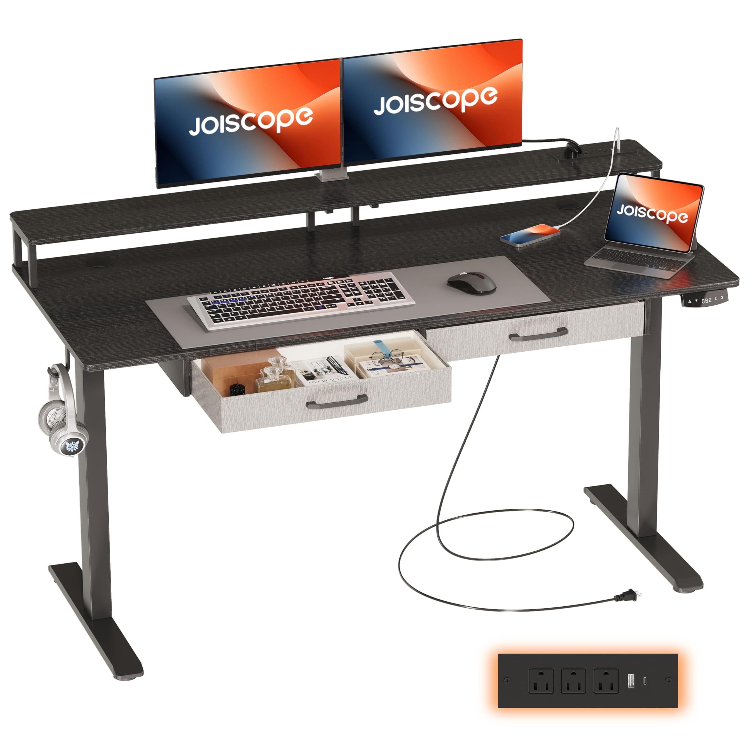 エルゴノミクチュア　　　、デスク COUGAR ROYAL MOSSA 120 - Electric Standing Desk - COUGAR