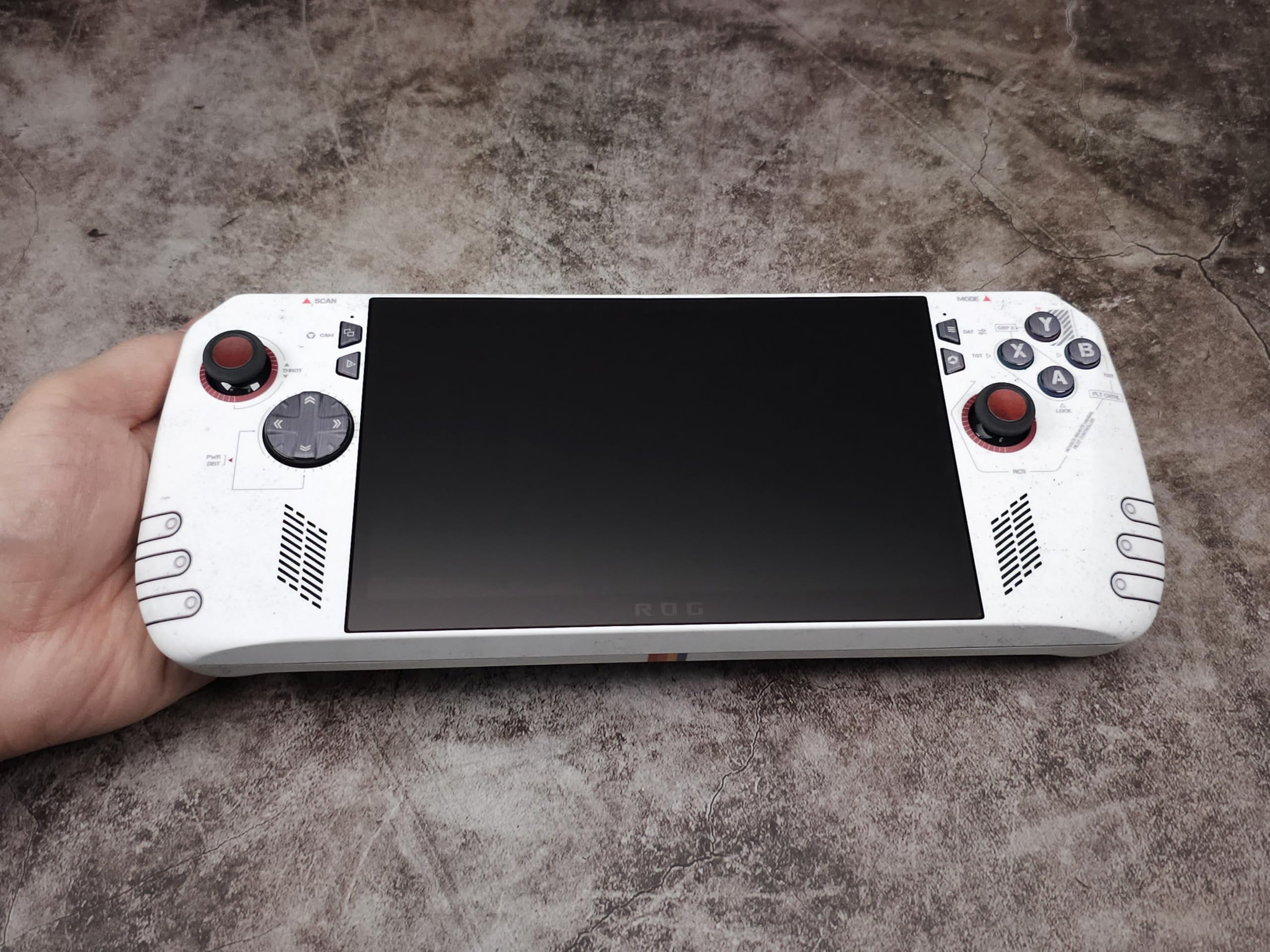 Rog Ally X Matte Skin, Starfield Edition, skin in vinile opaca per Rog Ally X (progettato da POP SKIN)