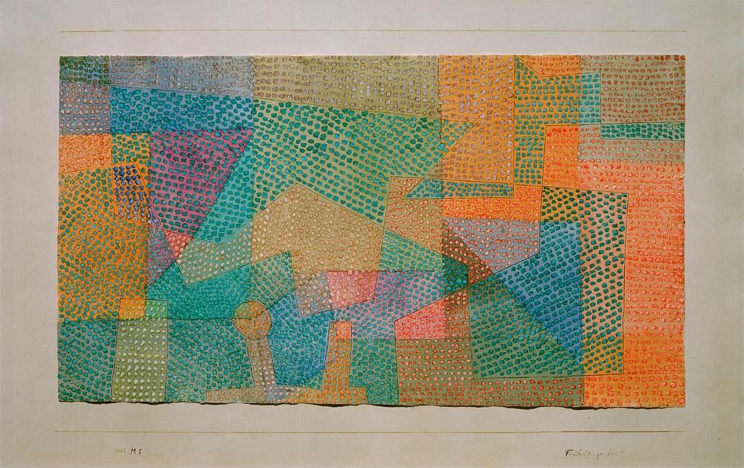 Cuadro de primavera de Paul Klee para transformar las paredes de tu dormitorio 5