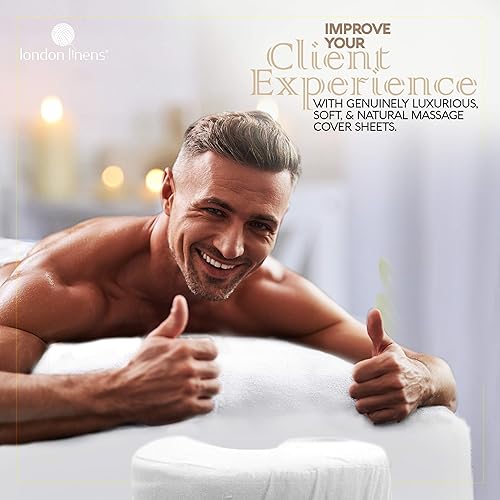Miniatura 8 de Juego de sábanas extra gruesas de 3 piezas para mesa de masaje, franela de algodón 100% natural, incluye funda para mesa de masaje, sábana bajera