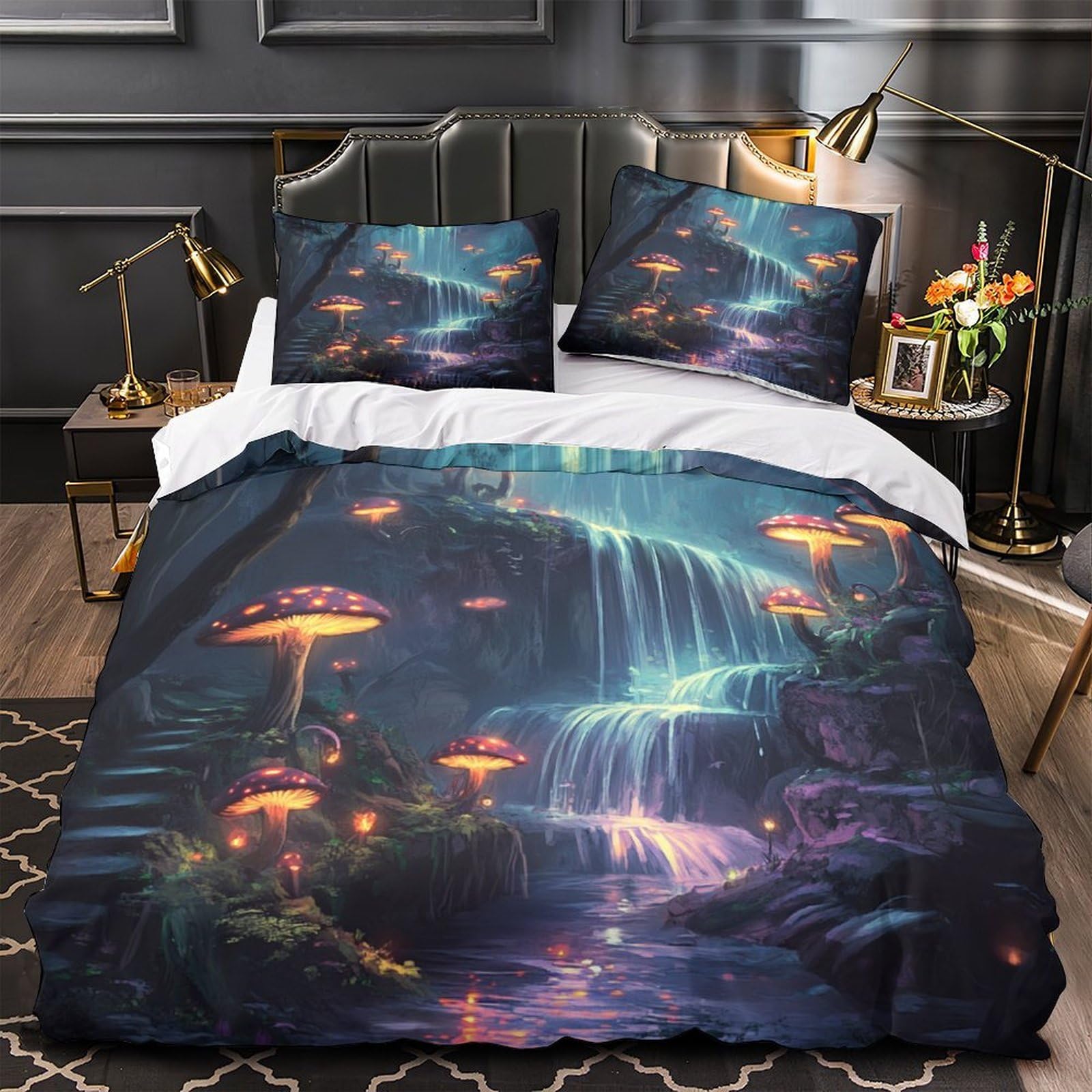 Dragon fantastique parure de lit hypoallergique pour la peau