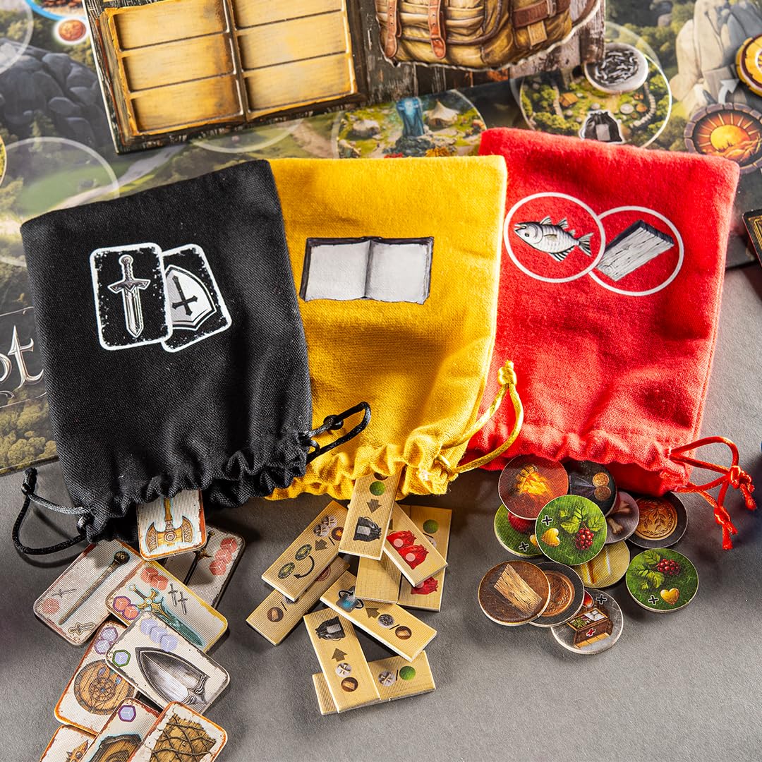 Lord of Loot, kooperatives Fantasy-Brettspiel, ab 14 Jahren, für 1–5 Spieler, 60–90 Minuten Spieldauer, auf Englisch und Deutsch