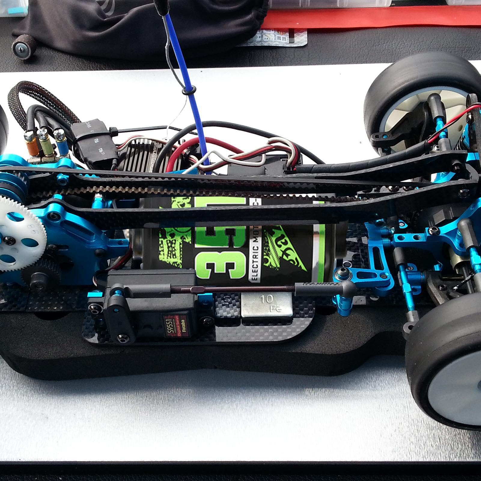Motor RC 540 Con Escobillas – 20T 27T 35T 45T, Alto Par Para Coches Y Barcos Escala 1/10, Compatible Con SCX10 II 03007 900