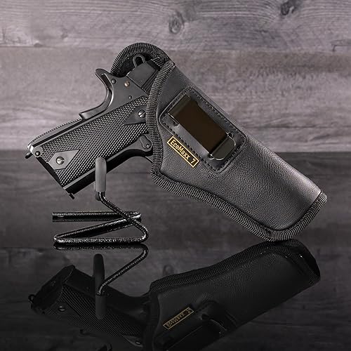Miniatura 5 de Maxx Carry IWB - Funda de nailon prémium para pistola Taurus 1911 de tamaño completo de 5 pulgadas  Colt 1911  Kimber 1911  Ruger SR1911 estándar y