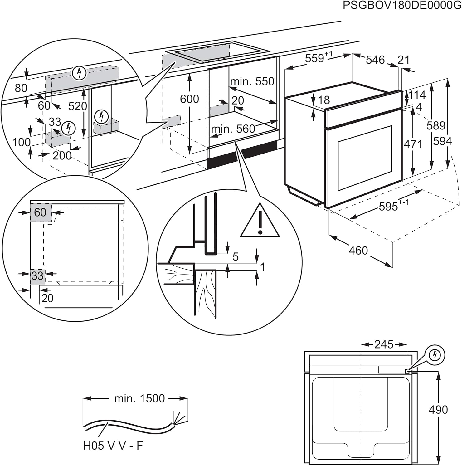 Electrolux SteamBoost 800 Forno a vapore EOB8S09X, forno da incasso, classe A++, tecnologia Steamify, termosonda FoodProbe, display touch Excite, colore Acciao Inox Antimpronta [Classe di efficienza energetica A++]