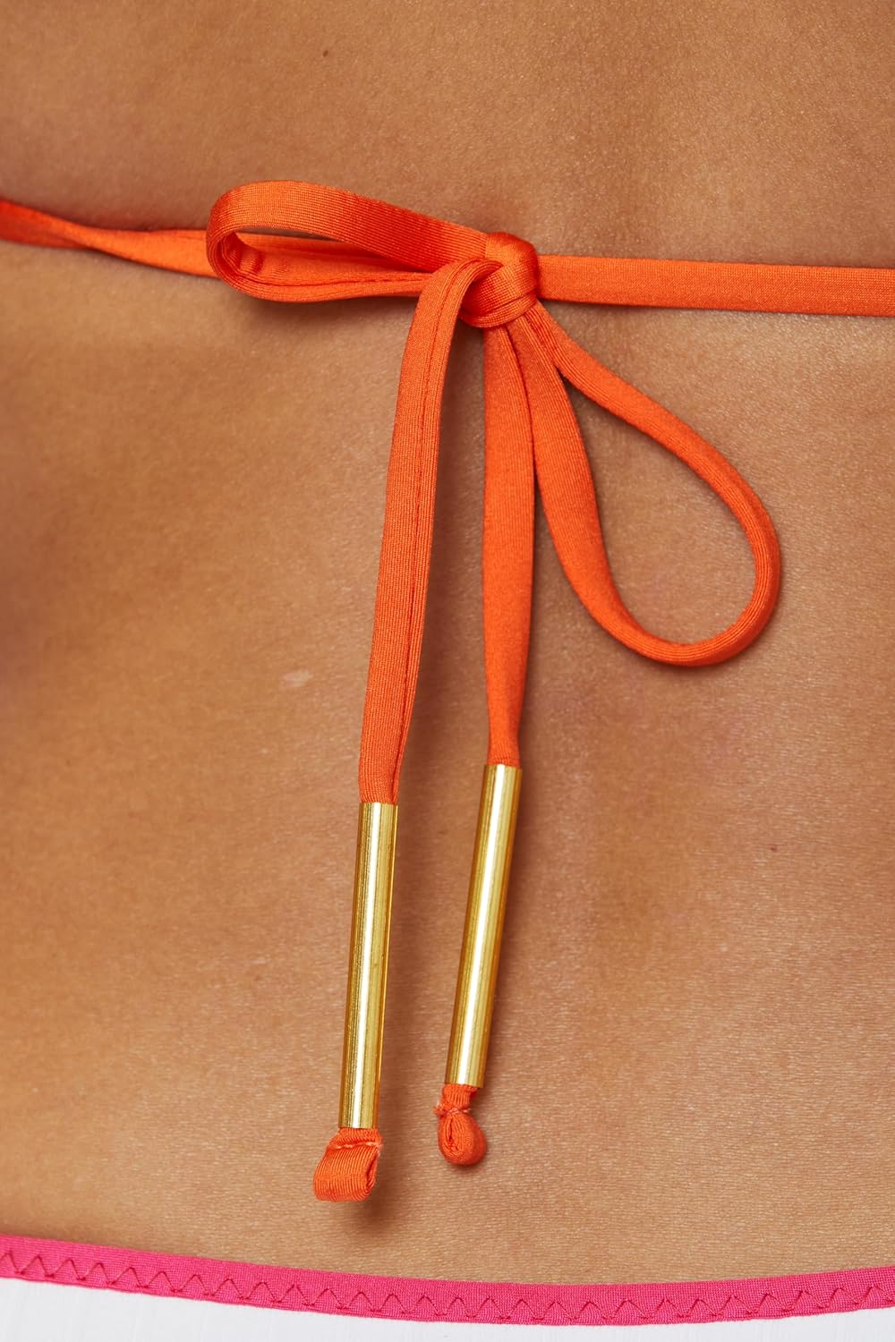 Trina Turk Women's Maori Triangle Bikini Top, Adjustable, Tie Back, Swimwear Separates - Image 6