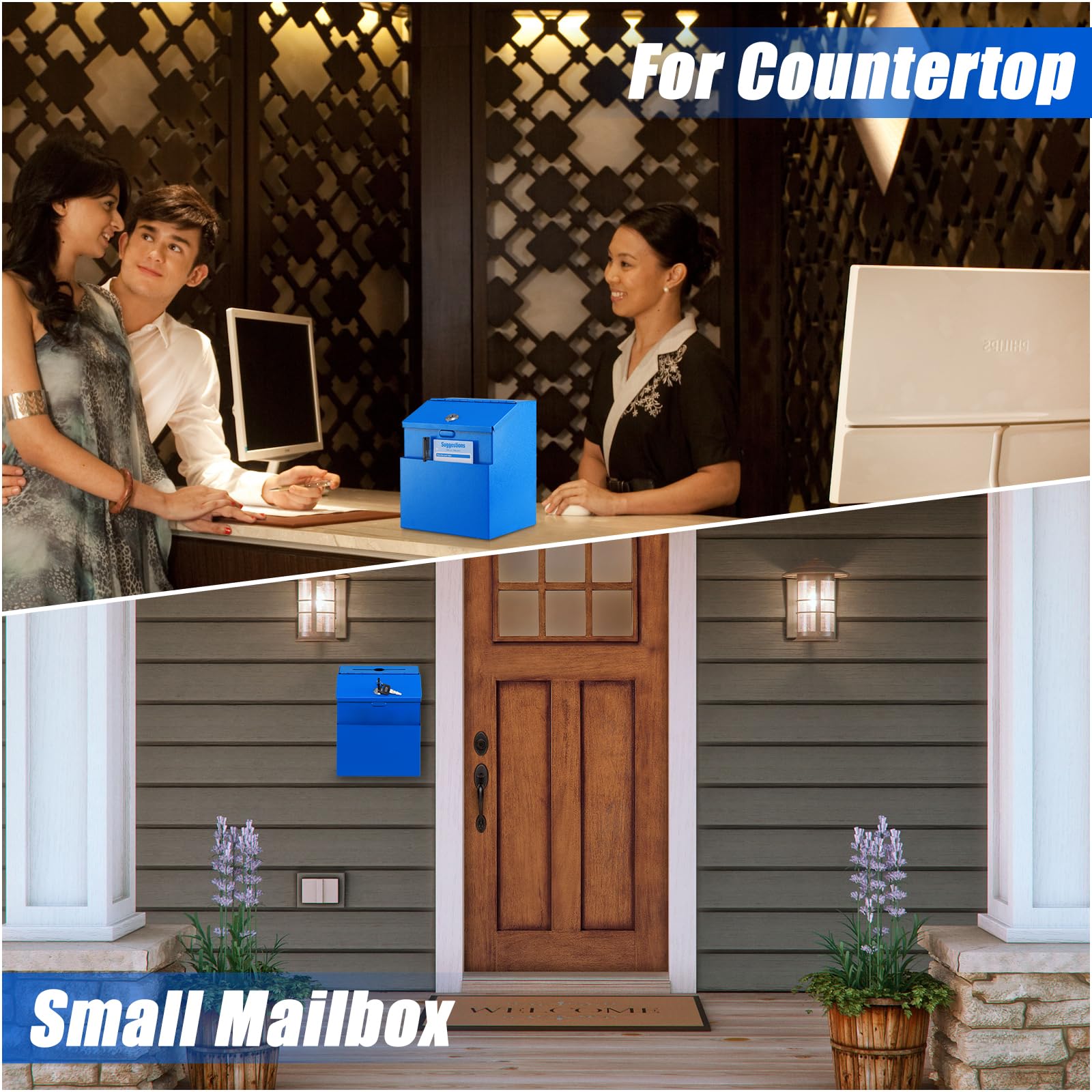 BOÎTE À SUGGESTIONS Avec Organisateur De Serrure, Boîte à Plaintes