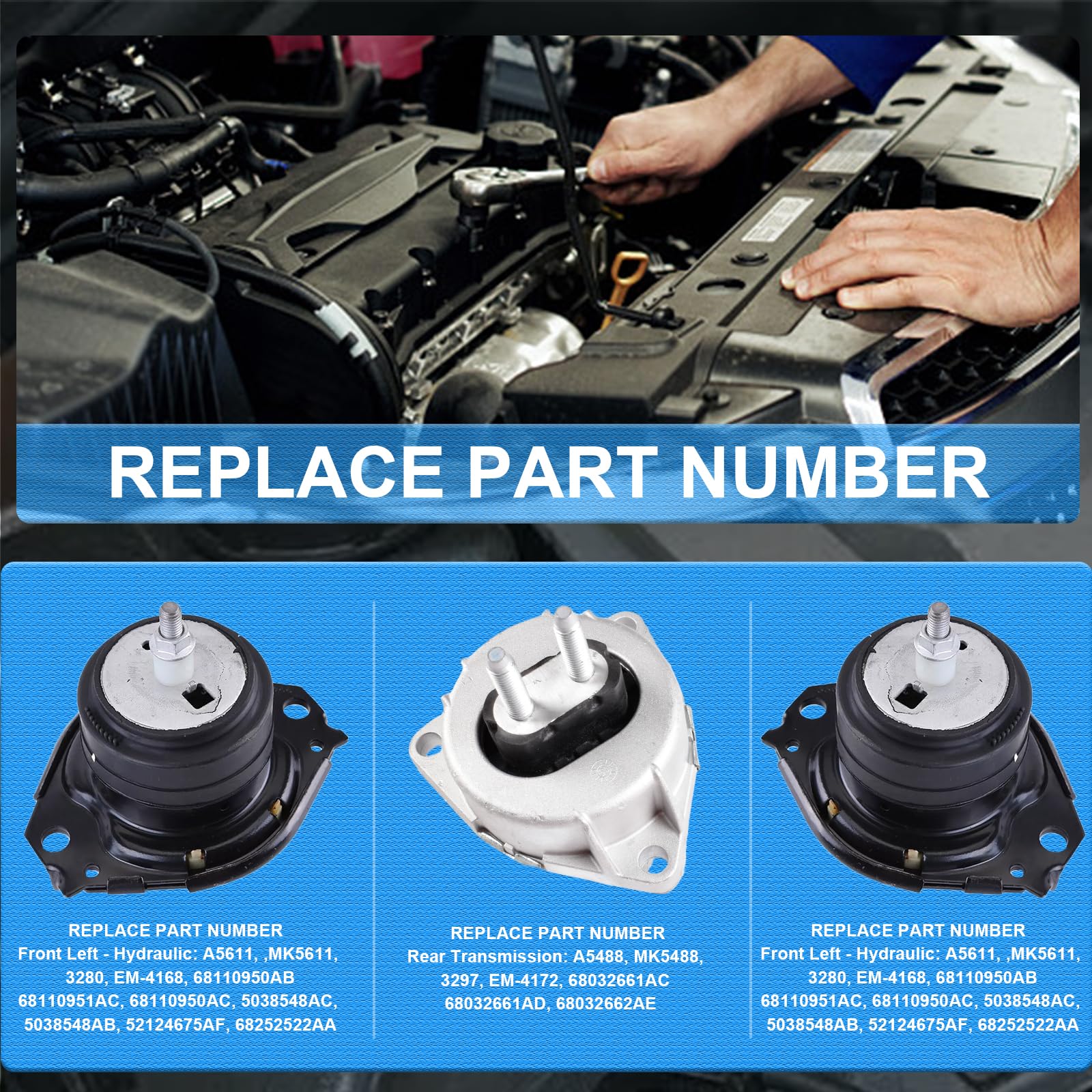 Las mejores ofertas en Soportes de Motor para 2011 Jeep Grand