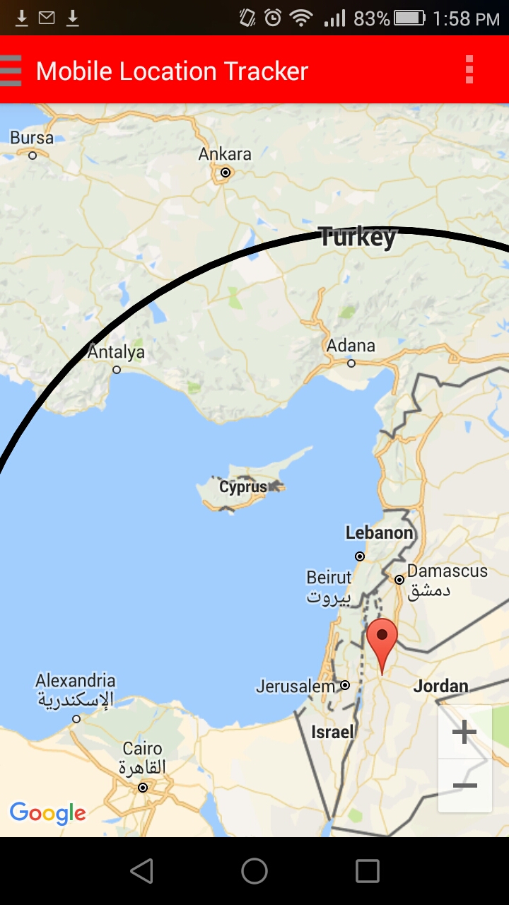 Mobile Location Tracker App on Amazon Appstore