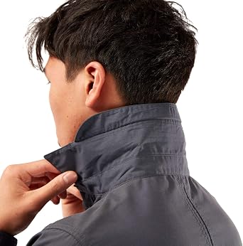 Craghopper Men's Kiwi Long Sleeved Shirt with Zip Up Pocket, Sun and Insect Protection Fabric, for Outdoors, Walking, Hiking and Camping