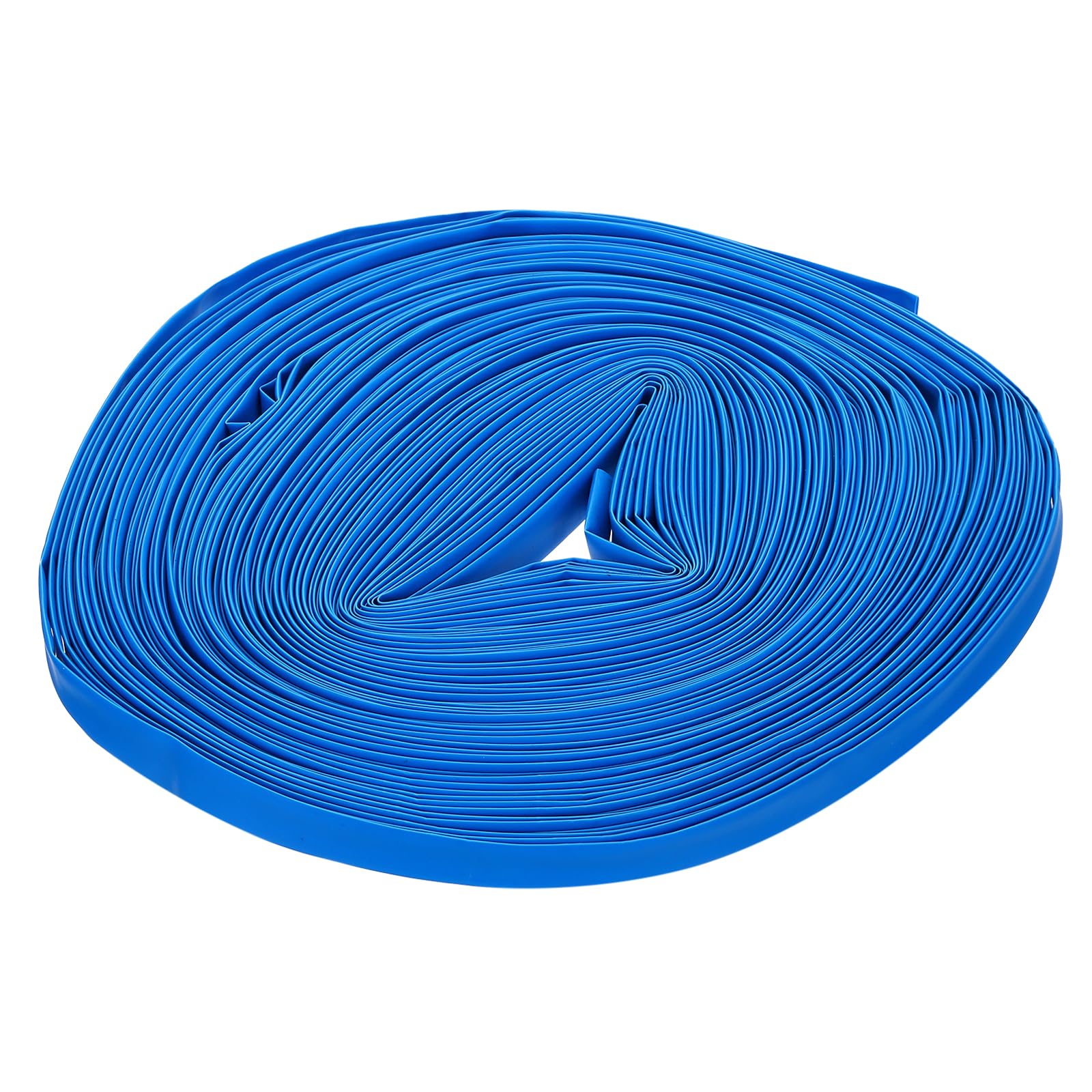 Guaina termorestringente, diametro interno 1/24", lunghezza 75,9 m, rapporto 2:1, poliolefina, guaina termorestringente per isolamento dei cavi elettrici, gestione dei cavi, nero