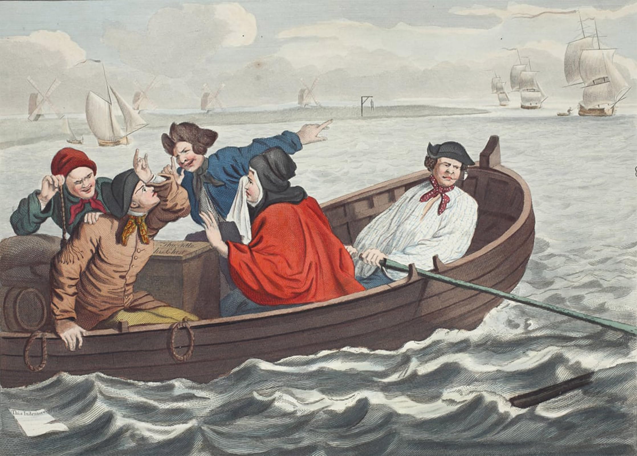 POSTERIIk Famous Print Pop Art Wall Art Graffiti the Idle prentice Turned Away and Sent to Sea by William Hogarth Art Prints for Home Decor 60x90cm
