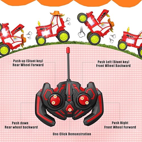 Miniatura 2 de GoolRC Coche de control remoto, auto de salto loco con control remoto, juguete con luces musicales, regalo de cumpleaños de Navidad para niños