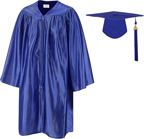 Conjunto de gorro y bata de graduación unisex para niños con borla 2023, para jardín de infantes, preescolar y niños pequeños