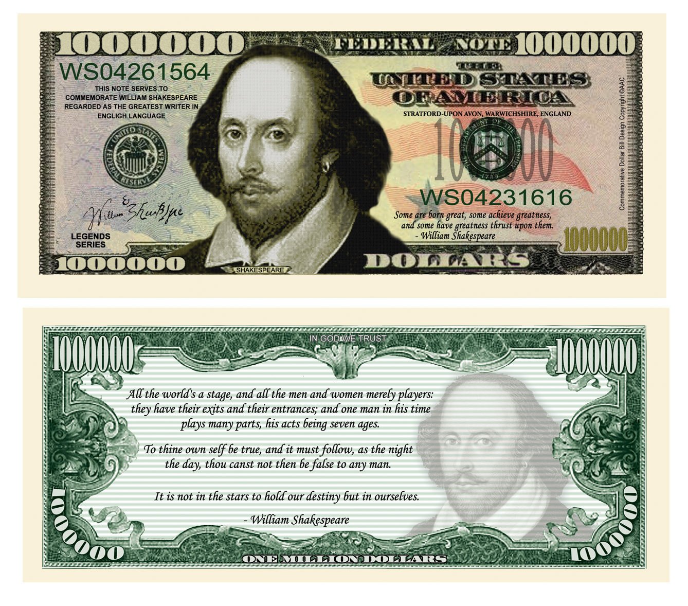 Amazon.com: American Art Classics Pack of 100 - William
