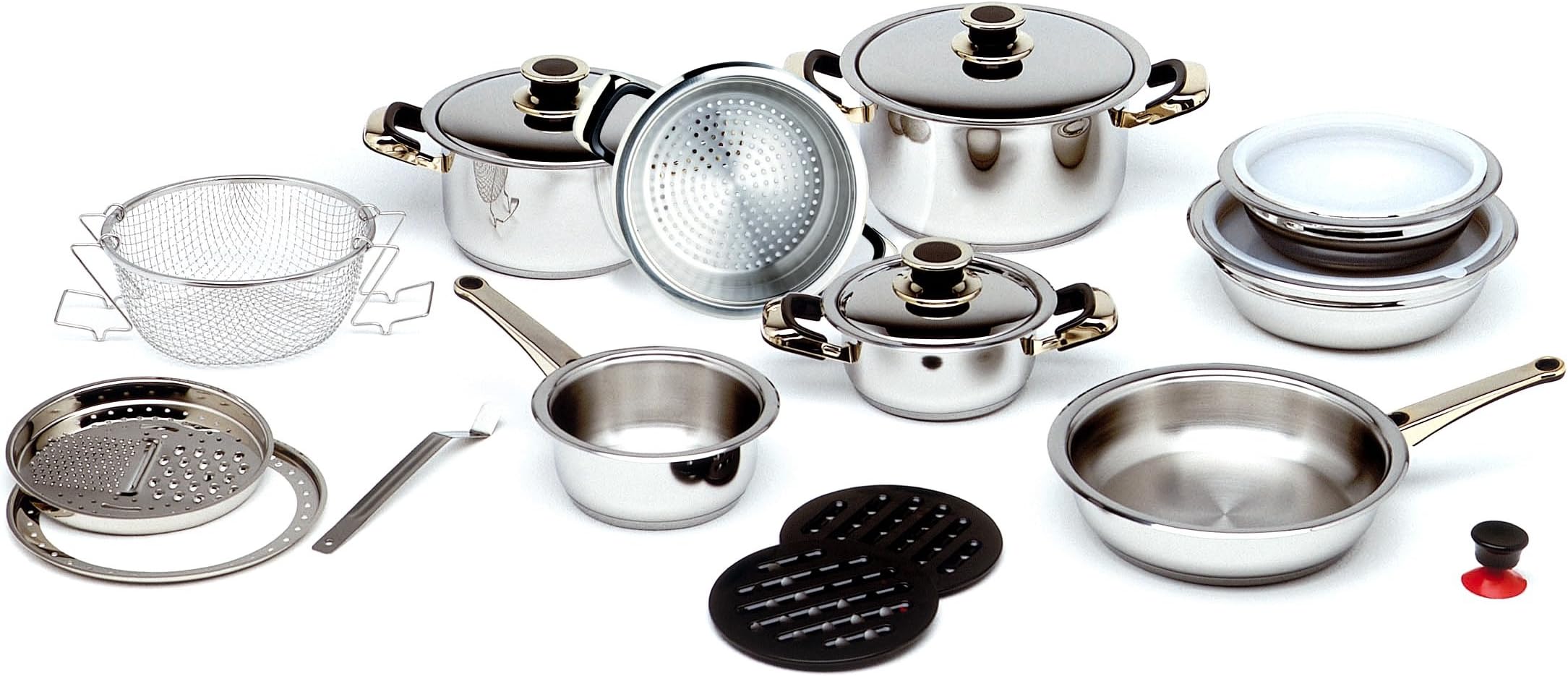 Excelsior 20pcs Stainless Steel Cookwareset