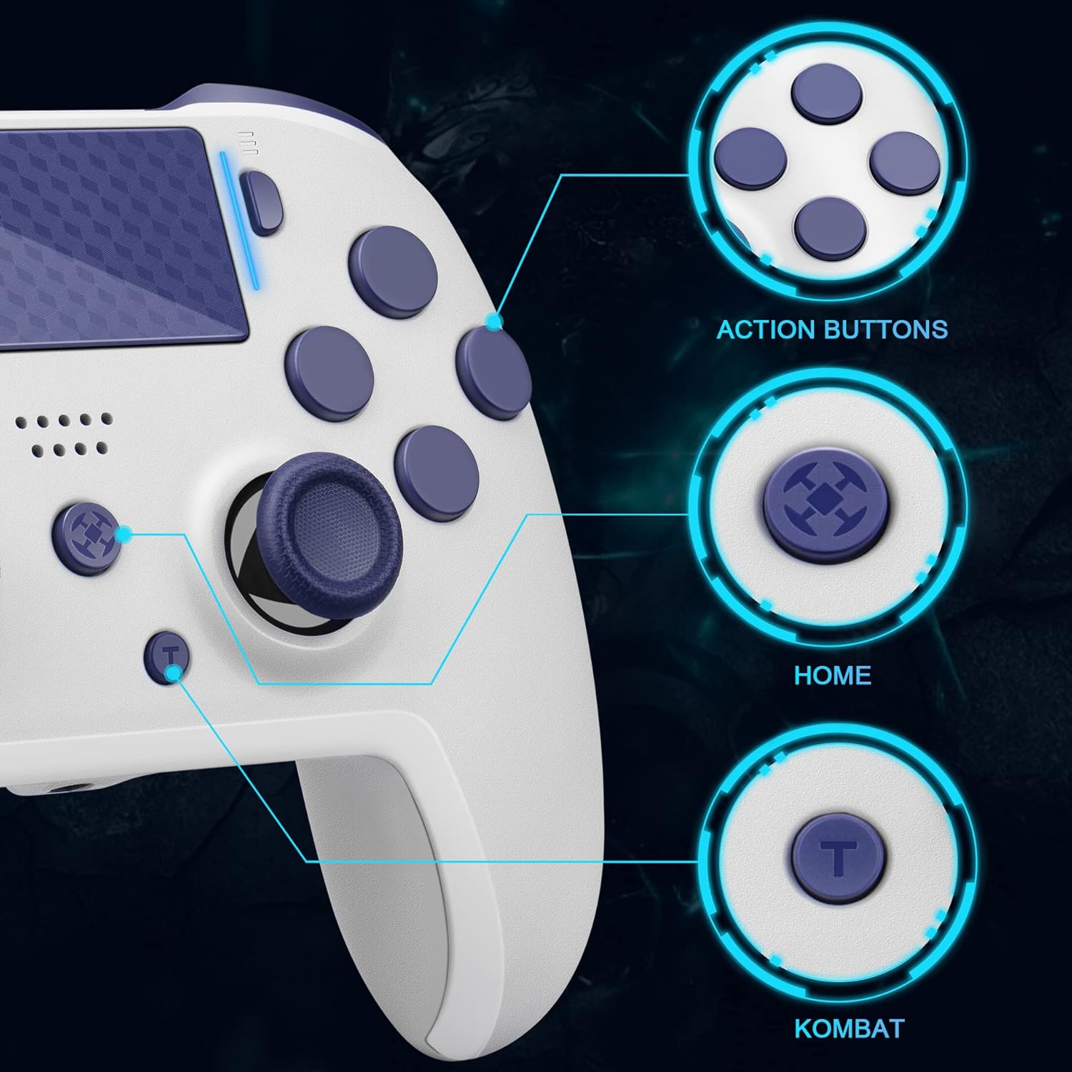 OUBANG Ares Controller Button Layout