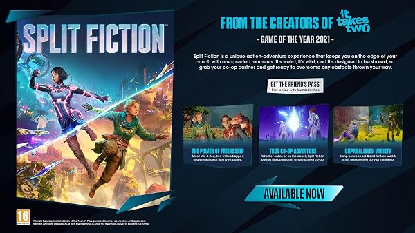 Split Fiction PS5 | VideoGame | English - 3