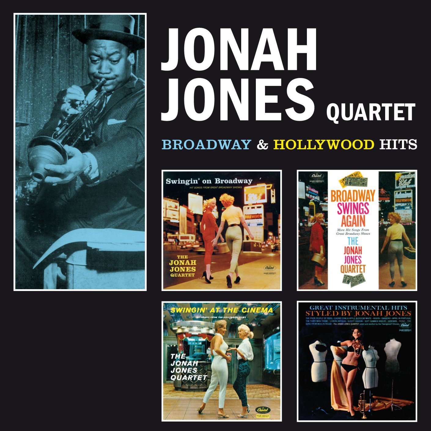Jonah Jones Quartet Broadway & Hollywood Hits CD New 8436559461894