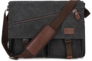 RAVUO Messenger Bag for College: The Perfect Laptop and School Essential