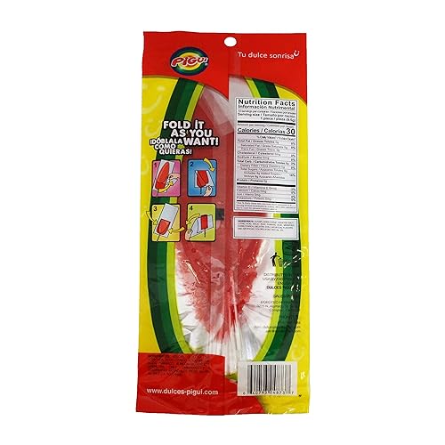 Miniatura 2 de Dulces Pigui - Paletas cachetada sabor sandía dulce mexicano 20 paletas