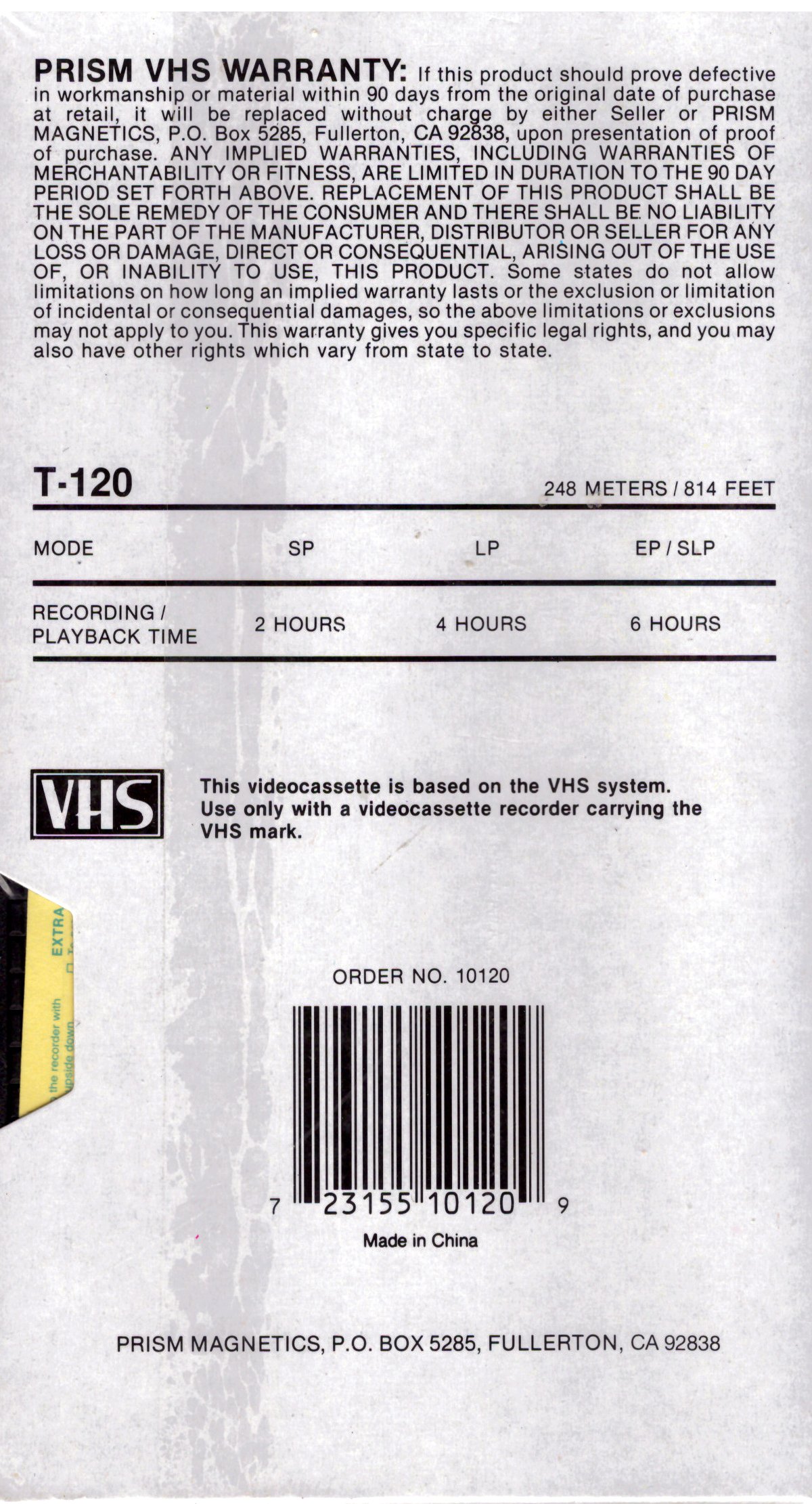 2 Pack 90 Minute Audio Cassette Tapes