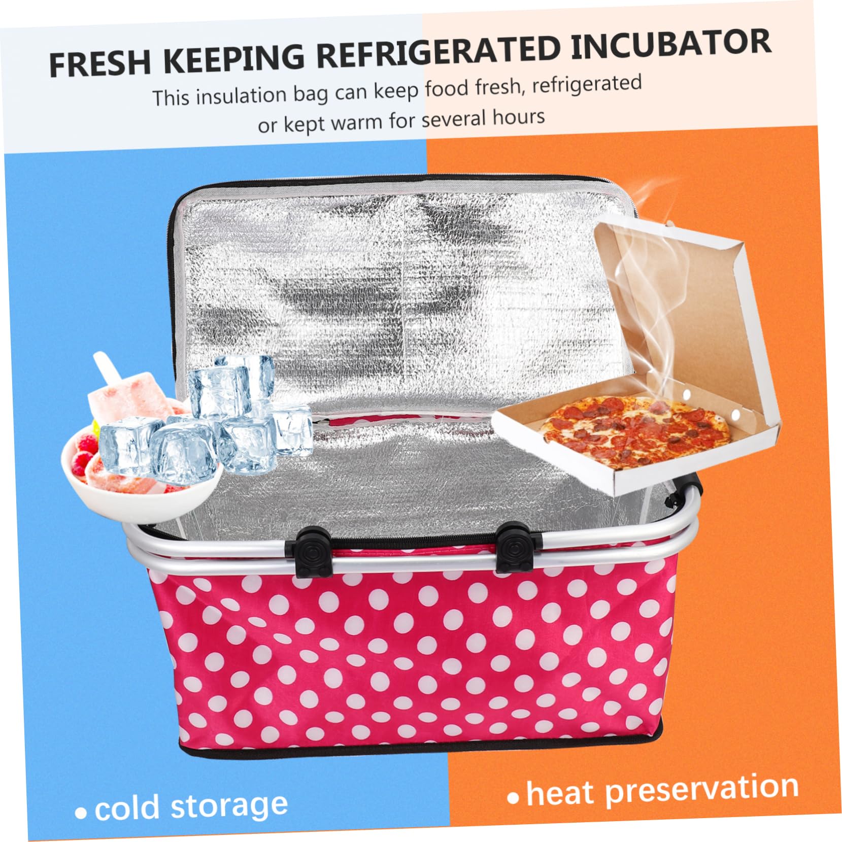 Bolsa Aislante Para Llevar De Portátil Para Picnic Al Aire Bolsa Aislante Para Picnic Función De Refrigeración Para y Viajes