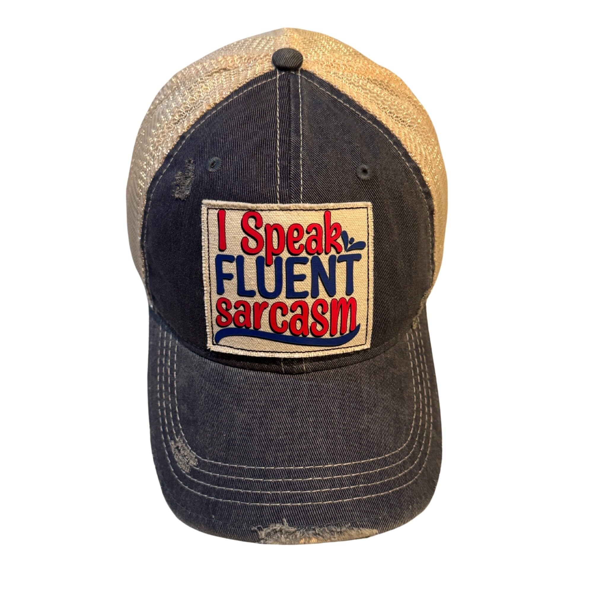 Popfizzy Funny Trucker Hats for Women and Men, Adult Humor Caps, Birthday Gifts for Men and Women, Distressed Baseball Cap