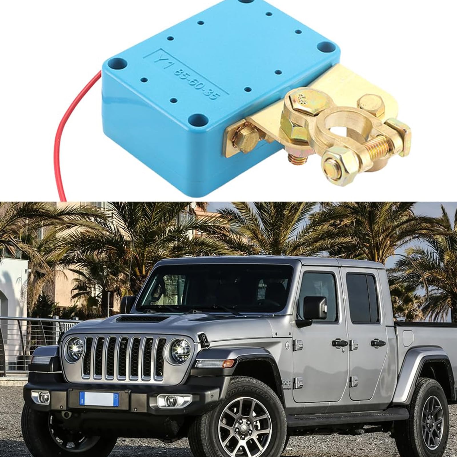 Stacca Batteria 12V per Auto,240A Sezionatore Auto Remoto Senza Fili,Staccabatteria Automatico Antifurto Auto,Interruttore di Spegnimento Automatico per Auto, RV, ATV, Camion, Barca, Moto