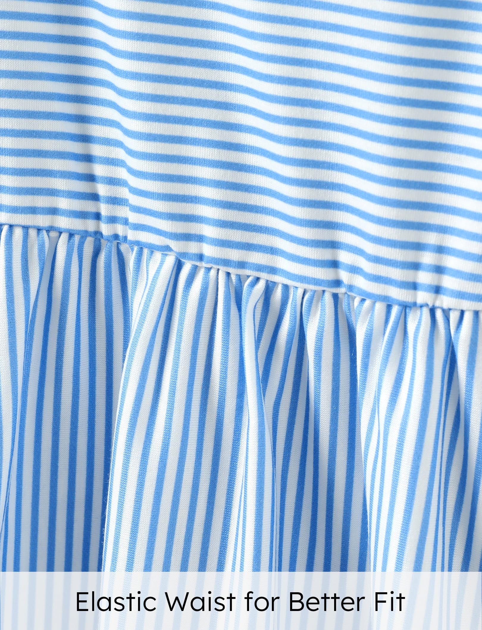 PATPAT Abiti Bambina e Ragazze Vestiti Bambina Eleganti, Vestito Bambina con Spalline Farfalla e Svasatura A-Line, Abbigliamento Bambina età 12 Mesi-10 Anni