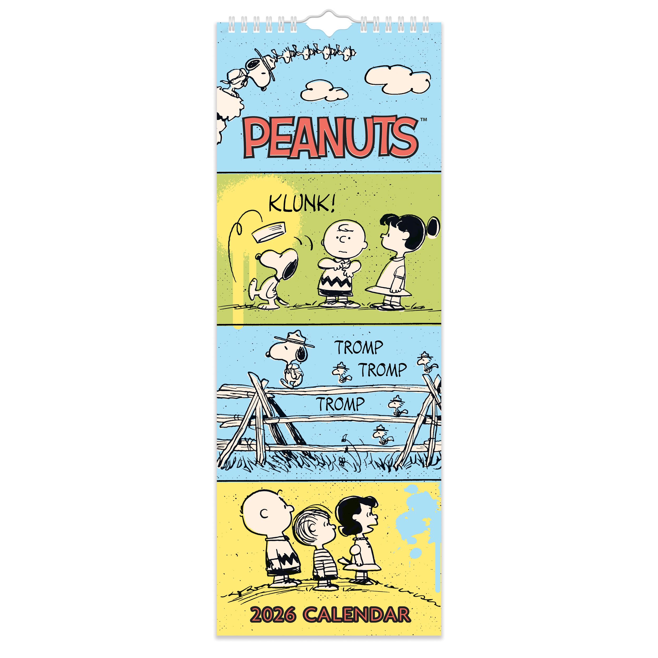 2026 Peanuts Slim Wall Calendar