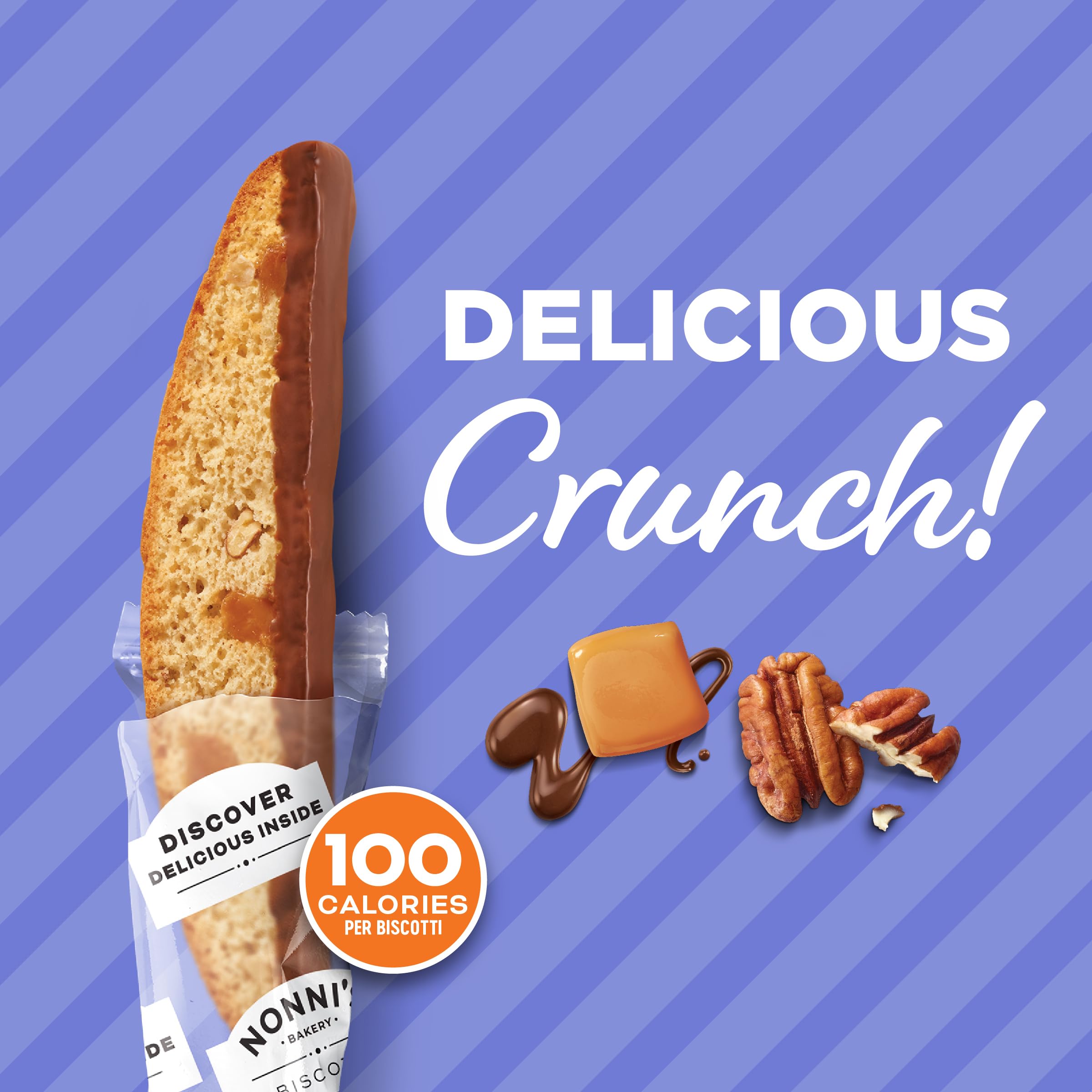 TENSUKE ORIGINAL Biscotti テレペン Amazon.com: Nonni's Turtle Pecan Biscotti, Individually Wrapped