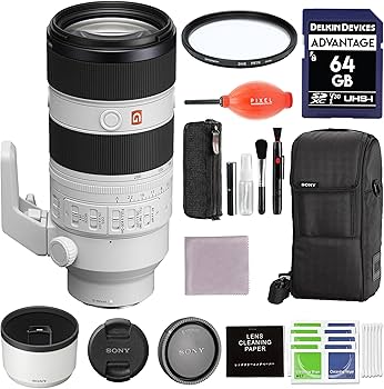 【良品】フィルター付き SONY 70-200mm F2.8 GM OSS II Amazon.com : Sony FE 70-200mm F2.8 GM OSS II Full-Frame