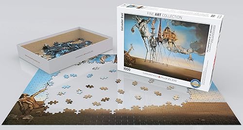 Miniatura 3 de EuroGraphics Salvador Dalí The Temptation of St Anthony - Puzzle 1000 piezas
