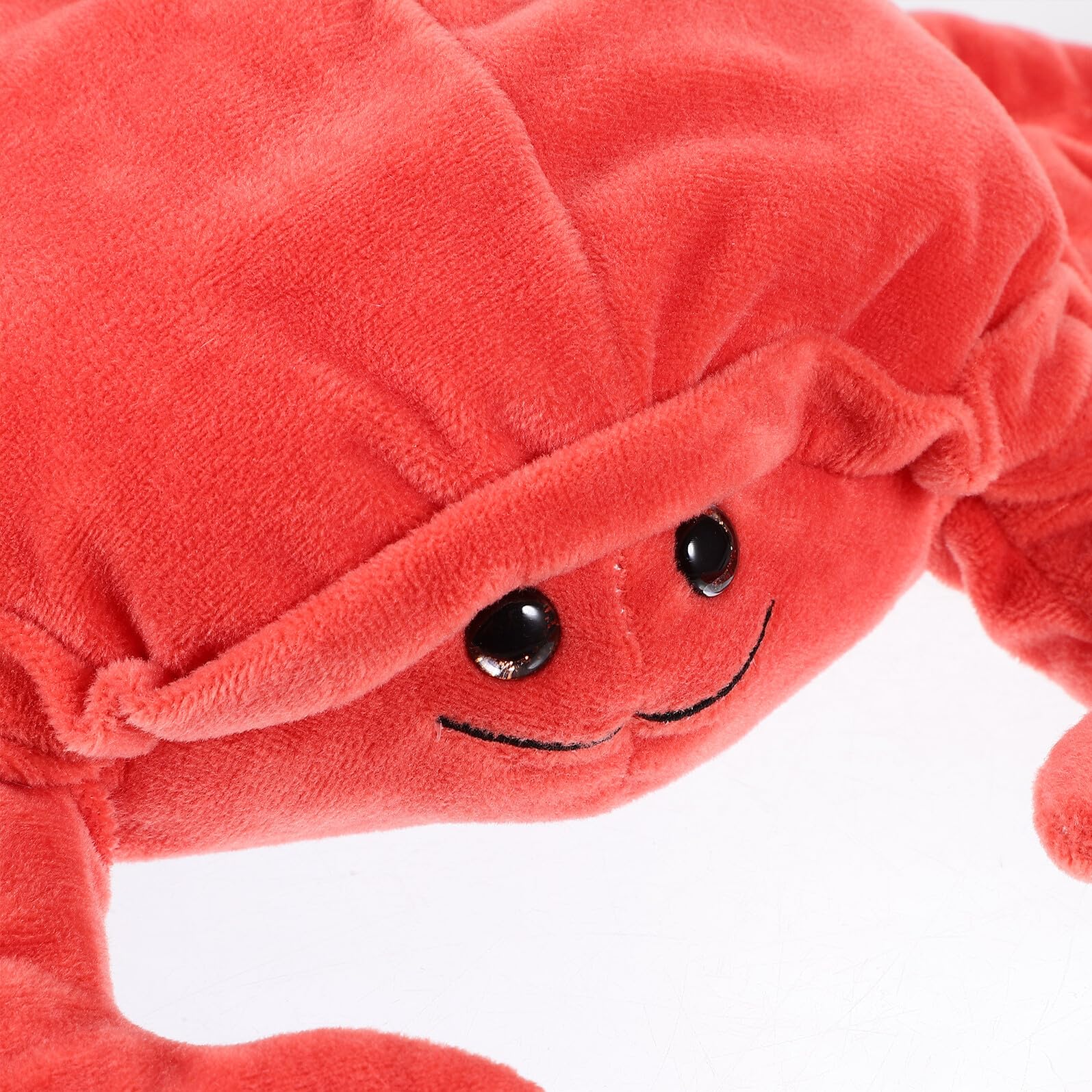 Marioneta de Mano Cangrejo Rojo de PP Algodón, Muñeco Cute | Peluche Interactivo para Contar Historias y Dormir, Fácil de Limpiar, para Bebés y Adultos