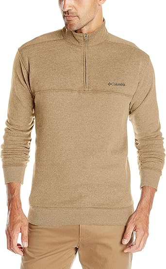 columbia men's quarter zip pullover