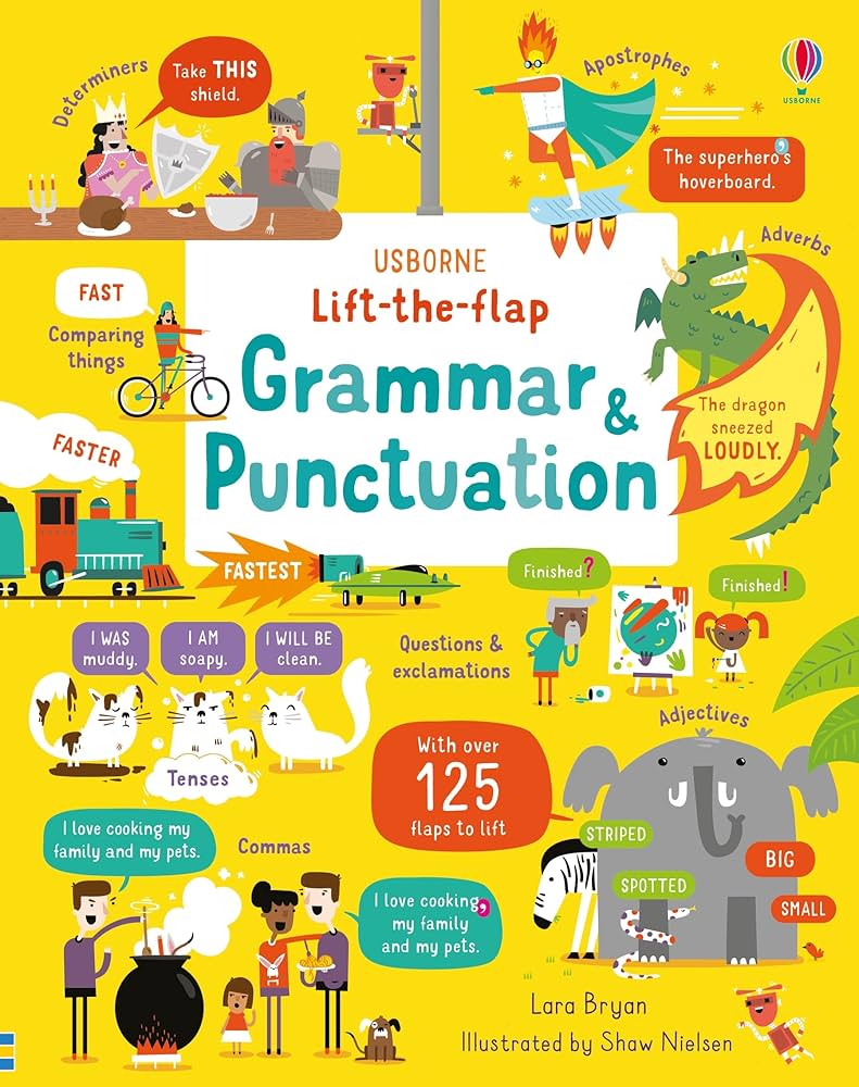 Lift-the-flap Grammar & Punctuation: Bryan, Lara, Nielsen