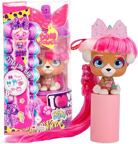IMC Toys VIP Pets Juliet - Bow Power Series - Incluye 1 muñeca VIP Pets y más de 6 accesorios y sorpresas para peinar el cabello  Niñas y niños a disponible en Yaxa Colombia