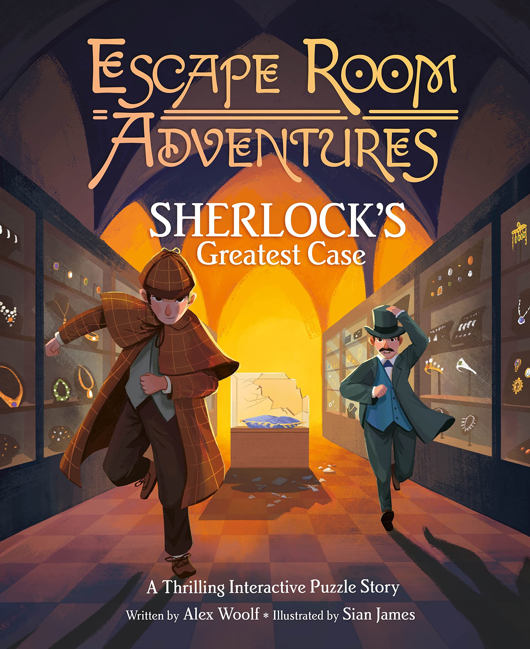 Escape Room Adventures: Sherlock's Greatest Case: A Thrilling Interactive Puzzle Story (Arcturus Escape Rooms)