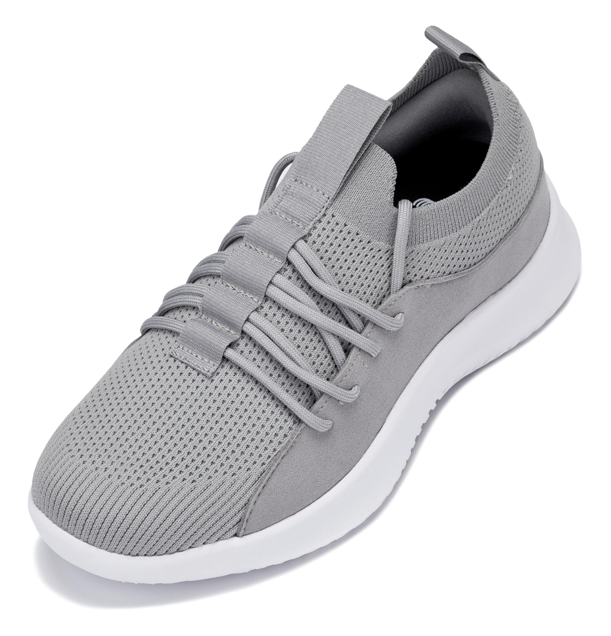 CALTO Zapatos de elevación invisibles para hombre con aumento de altura - Zapatillas deportivas ultraligeras - 2.4 pulgadas más altas
