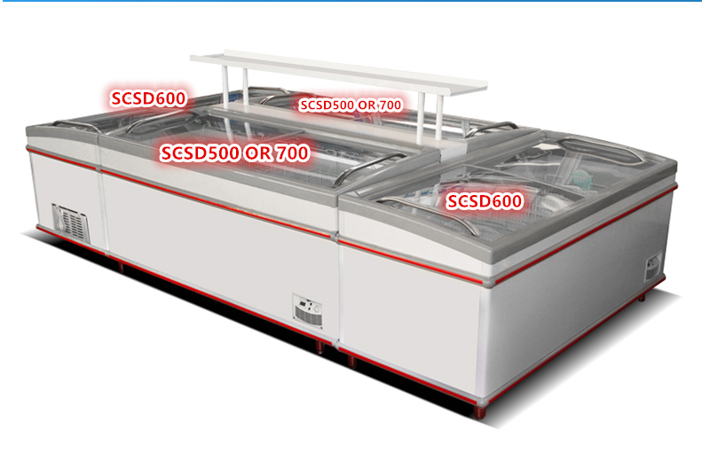 Supermarket Freezer SDSC 500-600-700