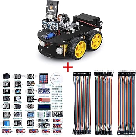 Amazon.com: ELEGOO UNO R3 Project Smart Robot Car Kit V4.0 actualizado ...