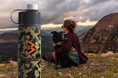 Miniatura 8 de Tea of a Kind TOAK - Kit de inicio de botella de agua reutilizable, incluye 3 tapas para mezclar con tu agua, tapas de sabor portátiles (botella de