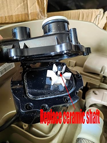 Miniatura 3 de Eje de cerámica para Intex para Pure Spa Hot Tub Impulsor de bomba de eje de fijación E90 errores 2 piezas