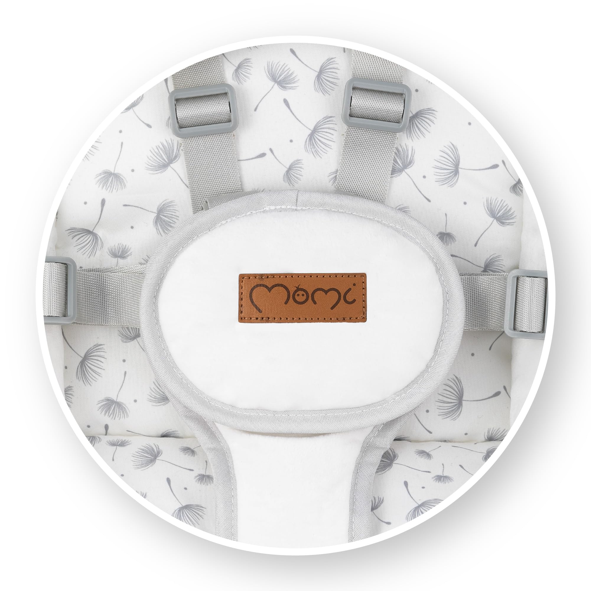 MoMi KENANI Babywippe klappbar mit Fernbedienung Bluetooth 5-Punkt-Sicherheitsgurt bis 9 kg